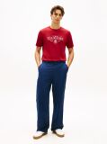 Red Heritage Graphic Crew Neck T-Shirt  Men