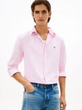 Multi TH Flex Regular Fit Stripe Poplin Shirt  Men