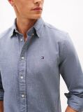 Blue TH Flex Regular Fit Dobby Shirt  Men