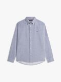 Blue TH Flex Regular Fit Dobby Shirt  Men