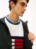 Black Hooded Zip-Thru Jacket  Men