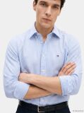 Multi Performance Regular Fit Pique Stripe Oxford Shirt  Men