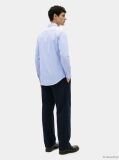 Multi Performance Regular Fit Pique Stripe Oxford Shirt  Men