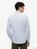 Multi Smart Casual Slim Fit Stripe Shirt  Men