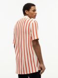 Multi Relaxed Fit Open Knit Polo Shirt  Men