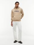Beige Logo French Terry Hoody  Men