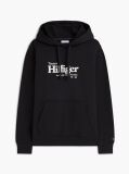 Black Logo French Terry Hoody  Men
