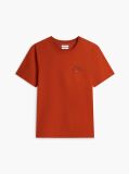 Orange Logo Jersey Crew Neck T-Shirt  Men