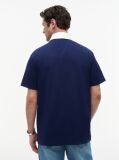 Blue Classic Fit Pique Polo Shirt  Men