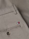 Grey Bleecker Slim Printed Structured Chinos  Men