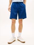 Blue Dover Linen Blend 8" Inseam Chino Shorts  Men
