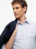 Blue Regular Fit Dobby Button-Down Shirt  Men