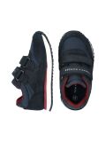 Blue Low Cut Velcro Sneakers  Kids Unisex