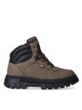 Brown Warm Lined Cleat Lace-Up Boots  Kids Unisex