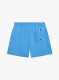 Blue Original Logo Embroidery Mid Length Swim Shorts  Boys