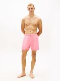 Pink Essential Mid Length Swim Shorts  Men