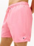 Pink Essential Mid Length Swim Shorts  Men