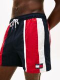 Blue Heritage Colour-Blocked Mid Length Swim Shorts  Men