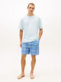 Multi Essential T-Shirt And Print Shorts Pyjama Set  Men