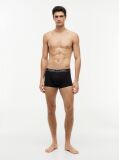 Black 3-Pack Essential Logo Waistband Trunks  Men