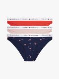 Multi 3-Pack Logo Waistband Stretch Cotton Briefs  Women