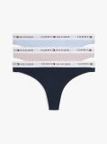 Multi 3-Pack Logo Waistband Thongs  Women