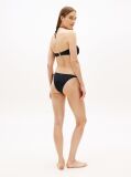 Black Halterneck Ring Bandeau Bikini Top  Women