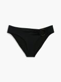 Black Tortoiseshell Ring Slim Classic Bikini Bottoms  Women