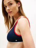 Blue Classic Scoop Back Bralette Bikini Top  Women
