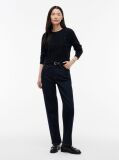 Black Pure Wool Cable Knit Jumper  Women