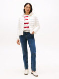 Beige Down Reg Hooded Jacket  Women