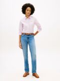 Pink Regular Fit Poplin Shirt  Women