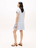 Multi Gold-Tone Button Relaxed Mini Shirt Dress  Women