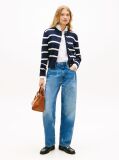 Multi Premium Knit Gold-Tone Button Cardigan  Women