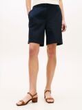 Blue Washed Regular Chino Shorts  Women