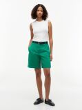 Green Washed Regular Chino Shorts  Women