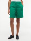Green Washed Regular Chino Shorts  Women