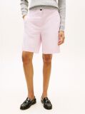 Purple Washed Regular Chino Shorts  Women