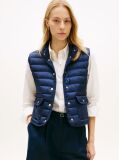 Blue Lightweight Down Slim Gilet  Women