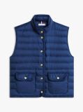 Blue Lightweight Down Slim Gilet  Women