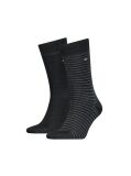 Black 2-Pack TH Men Stripe Socks  Men
