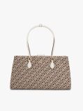 Multi Jacquard Shoulder Satchel  Women