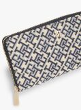 Multi Hilfiger Icon Jacquard Zip Around Wallet  Women