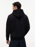 Black Regular Logo Hoody  Men