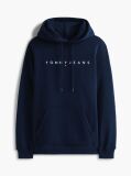 Blue Regular Logo Hoody  Men