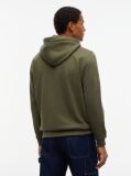Green Regular Logo Hoody  Men