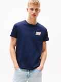 Blue Bubble Logo Slim T-Shirt  Men