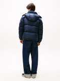 Blue Water Repellent Ripstop Alaska Puffer Jacket  Men