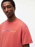 Red Repeat Logo T-Shirt  Men