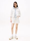 Denim Raw Hem Regular Denim Mom Shorts  Women